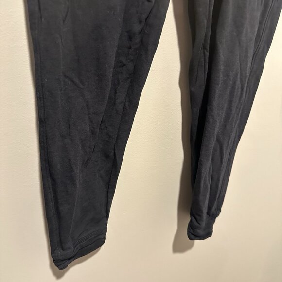 Tasc Active Lounge Jogger Sweat Pants Womens Small Black Activewear Organic - Picture 3 of 9